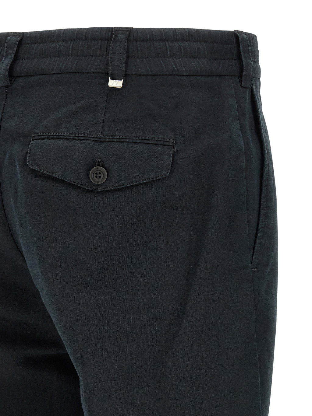 Black Linen Casual Pants