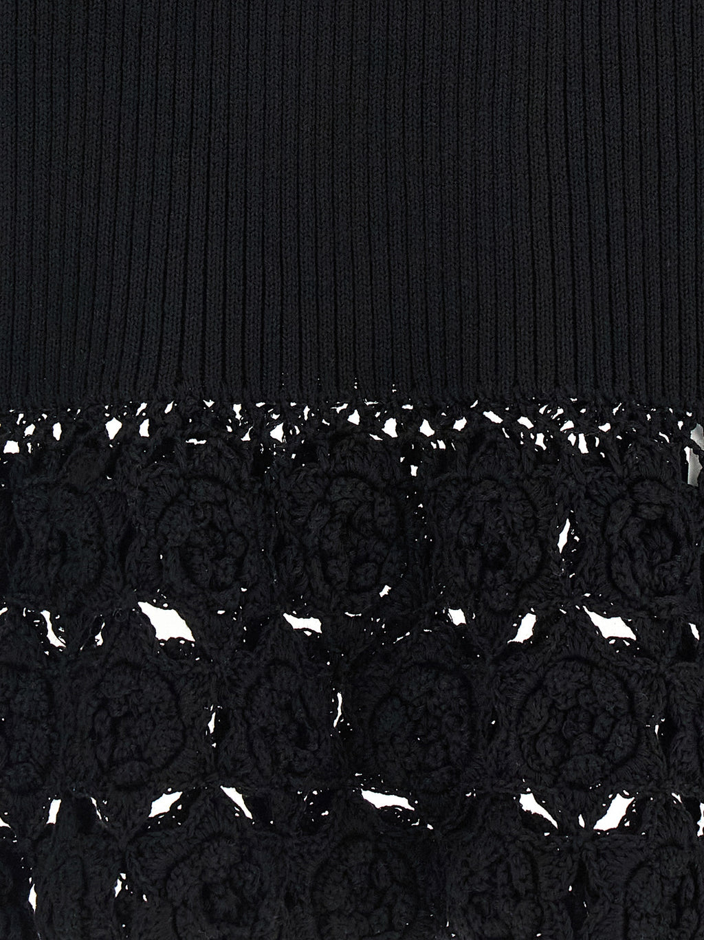 Black Organic Cotton Sleeveless Jacket