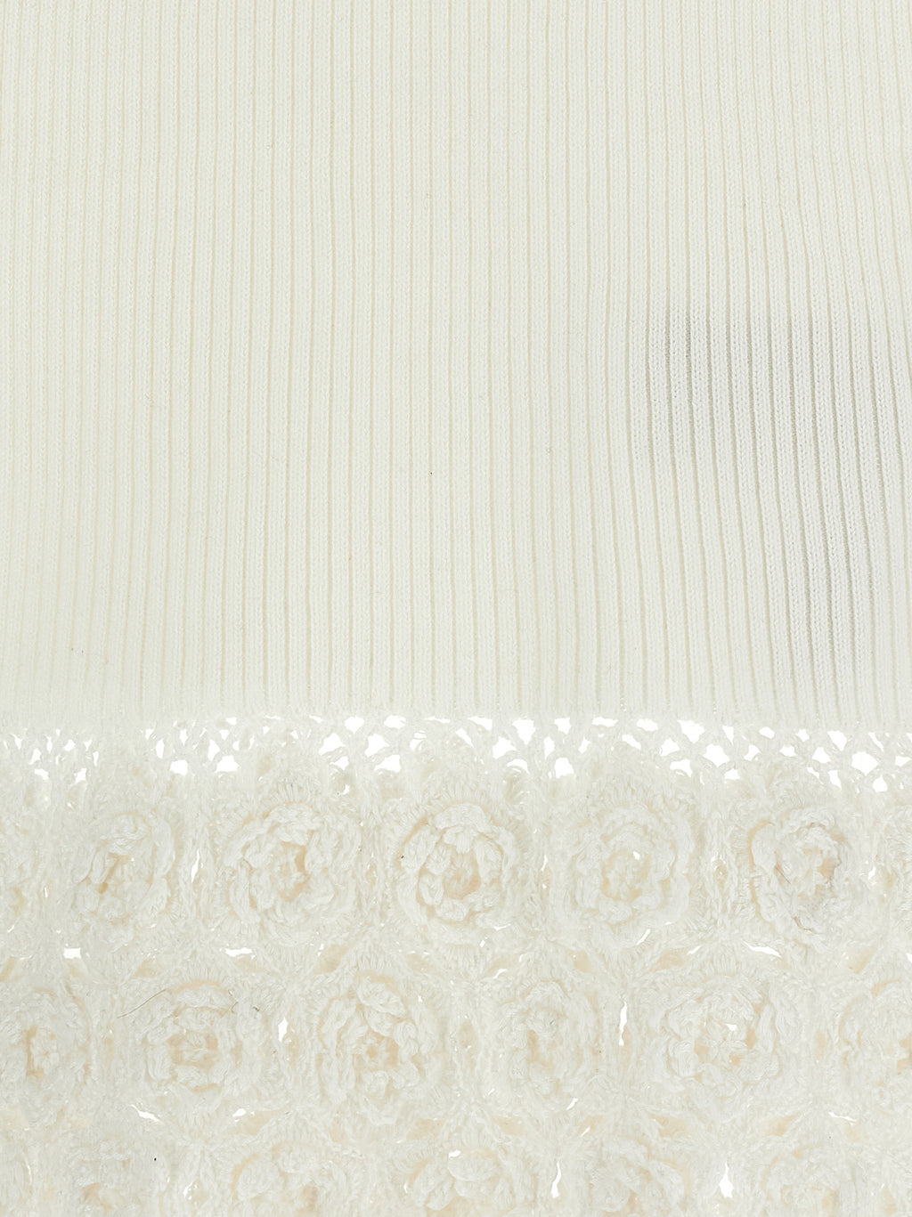 White Organic Cotton Sleeveless Jacket