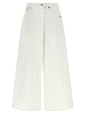 White Cotton Jeans Denim
