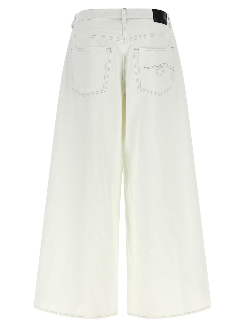 White Cotton Jeans Denim
