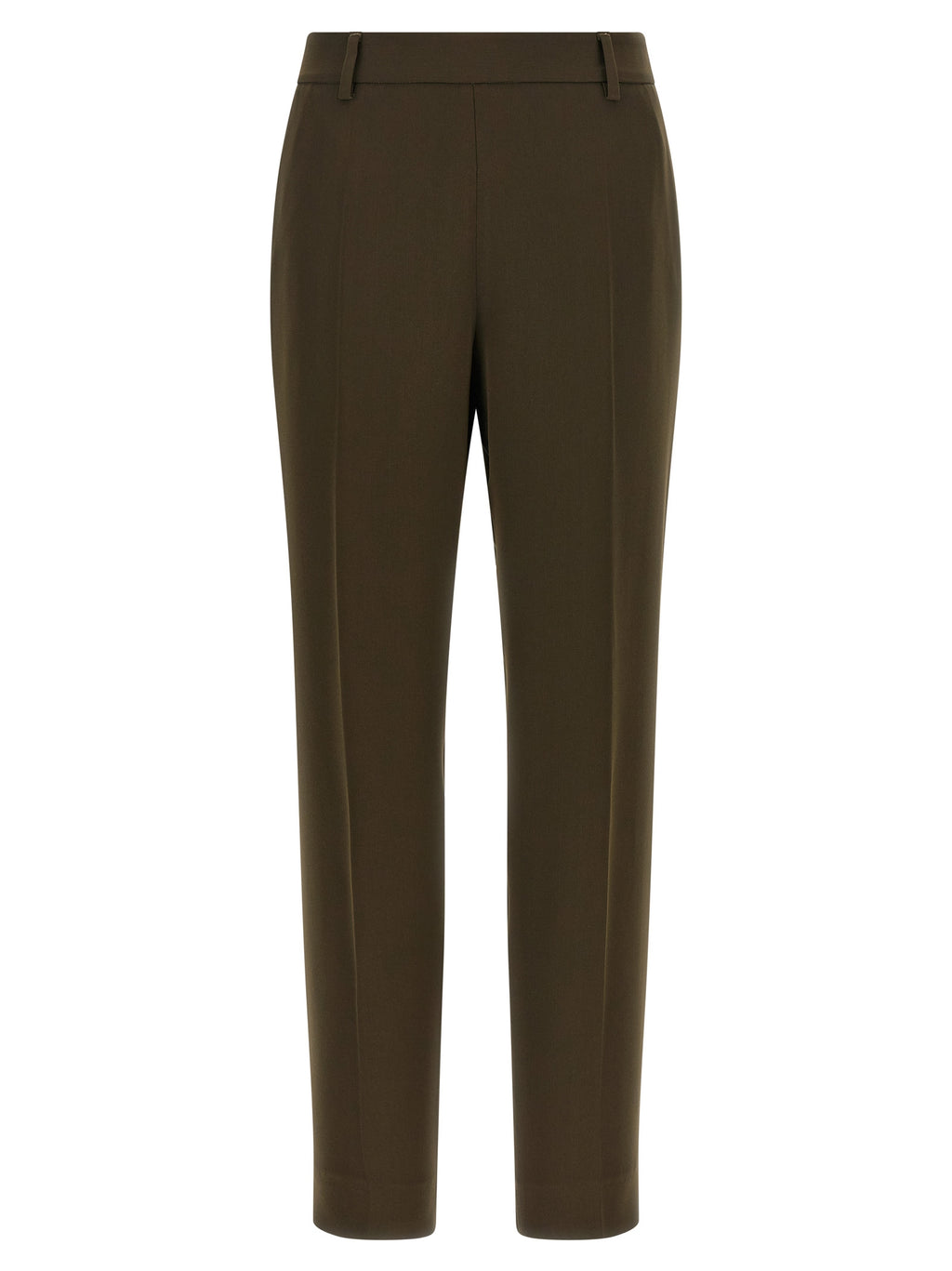 Bicolor Triacetate Casual Pants