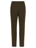 Bicolor Triacetate Casual Pants