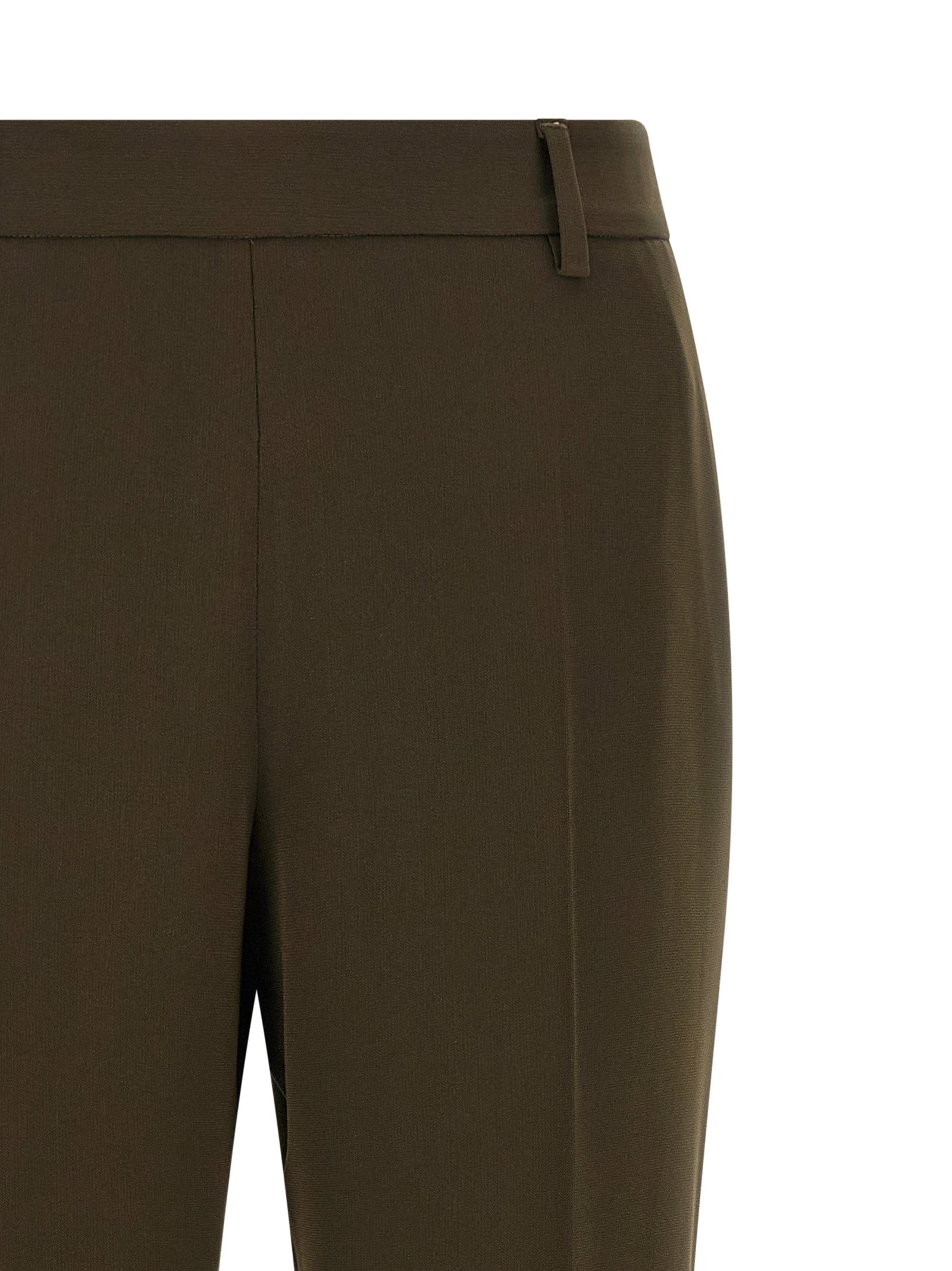 Bicolor Triacetate Casual Pants