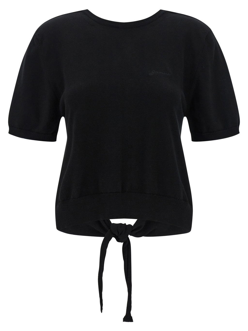 Black Organic Cotton Cardigan