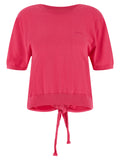 Fuchsia Organic Cotton Cardigan