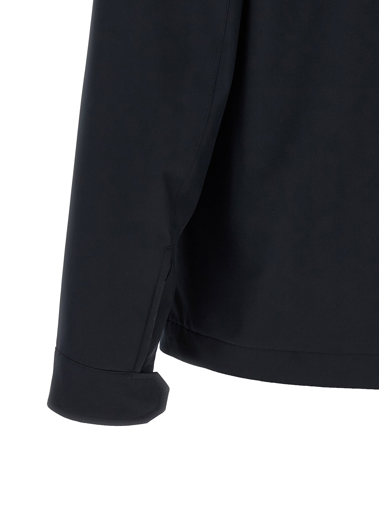 Blue Polyester Jacket