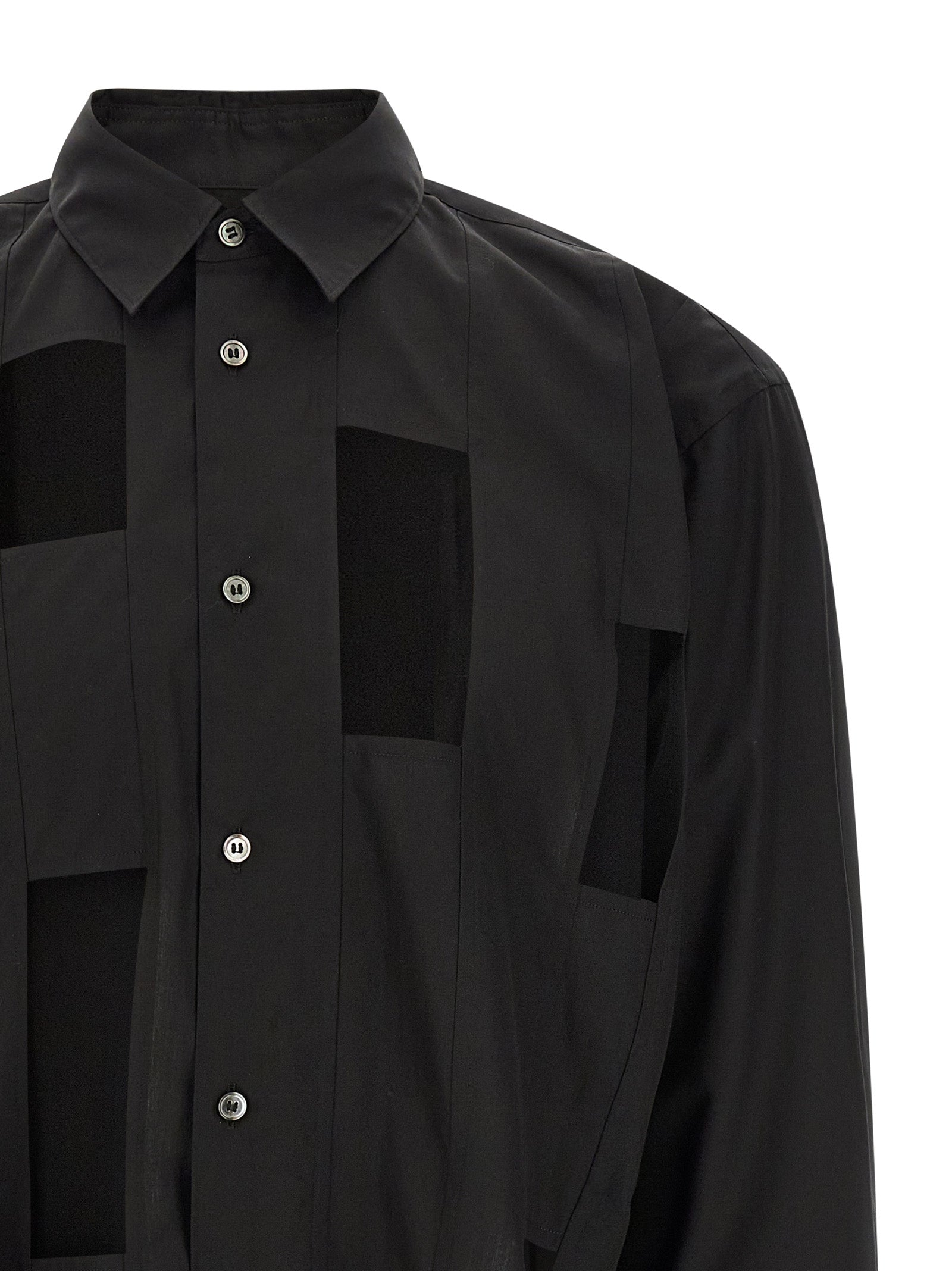 Black Cotton Blouse