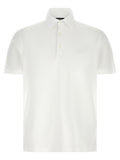 White Cotton Polo Shirt