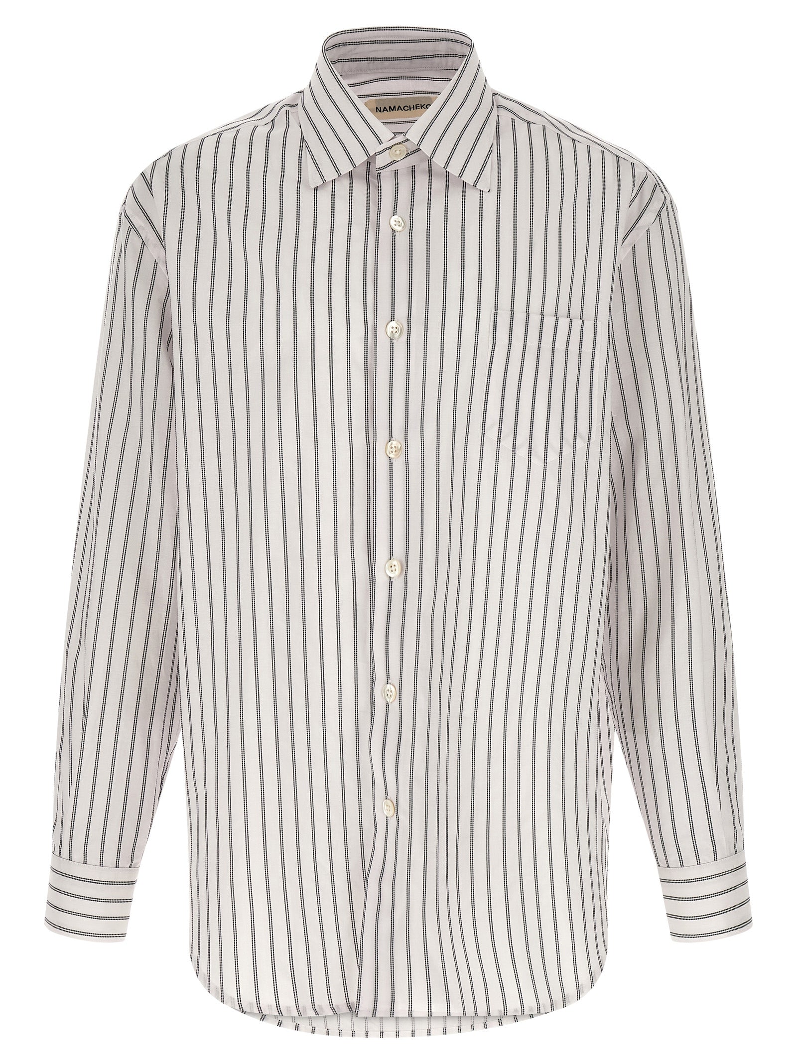 Bicolor Cotton Blouse