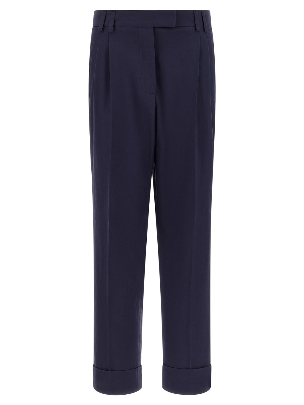 Blue Cotton Pants