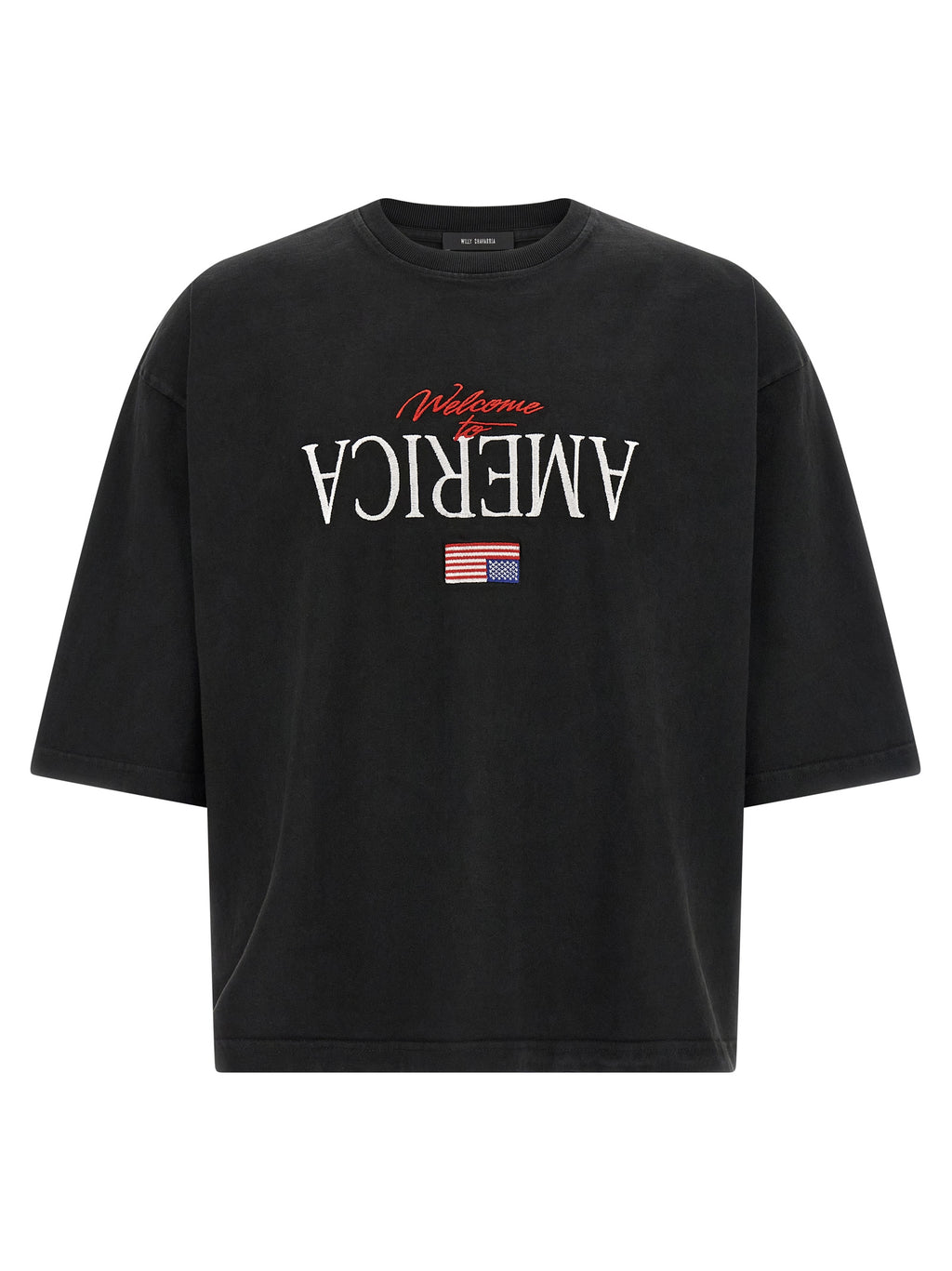 Black Cotton T-Shirt