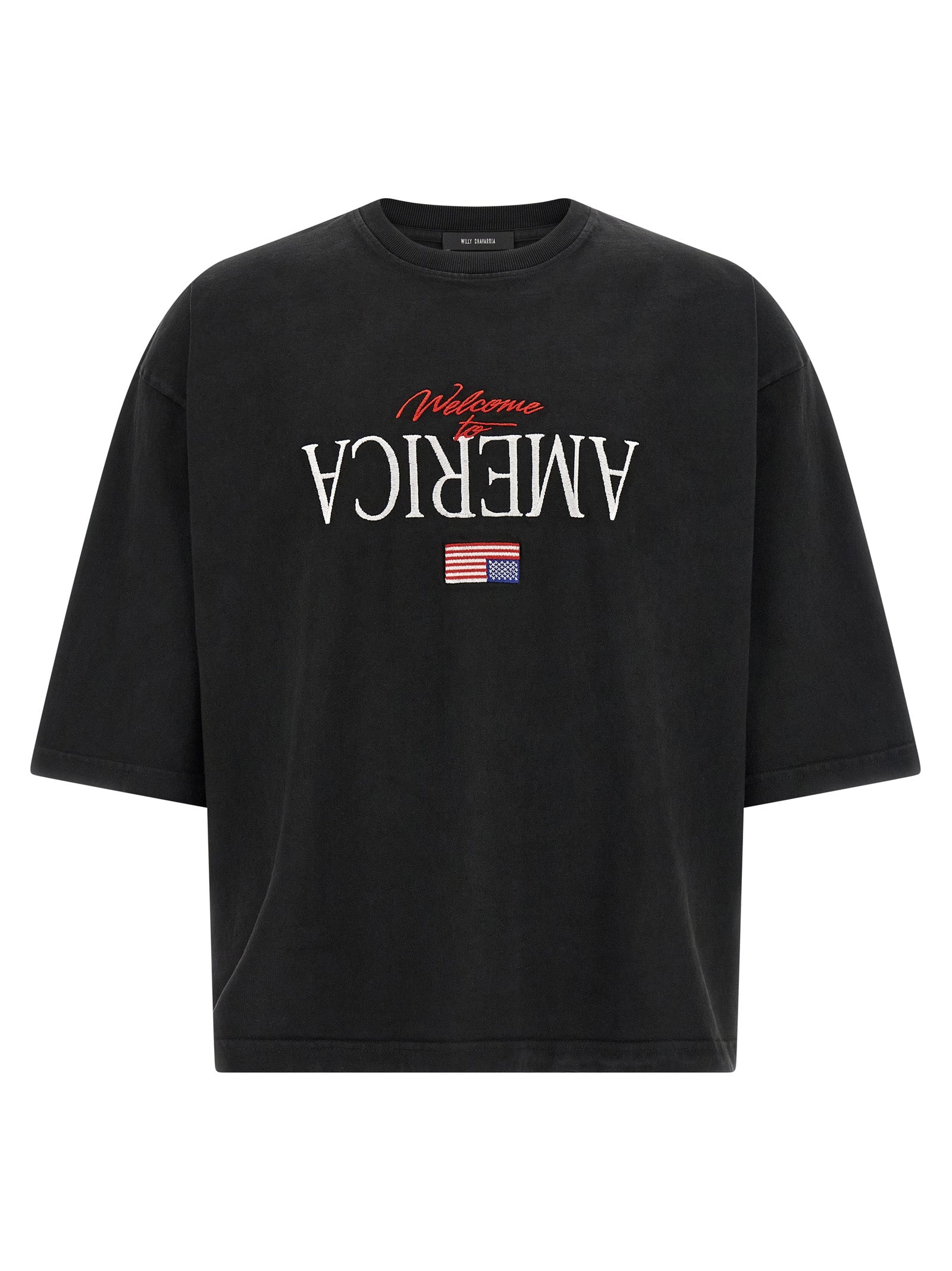 Black Cotton T-Shirt