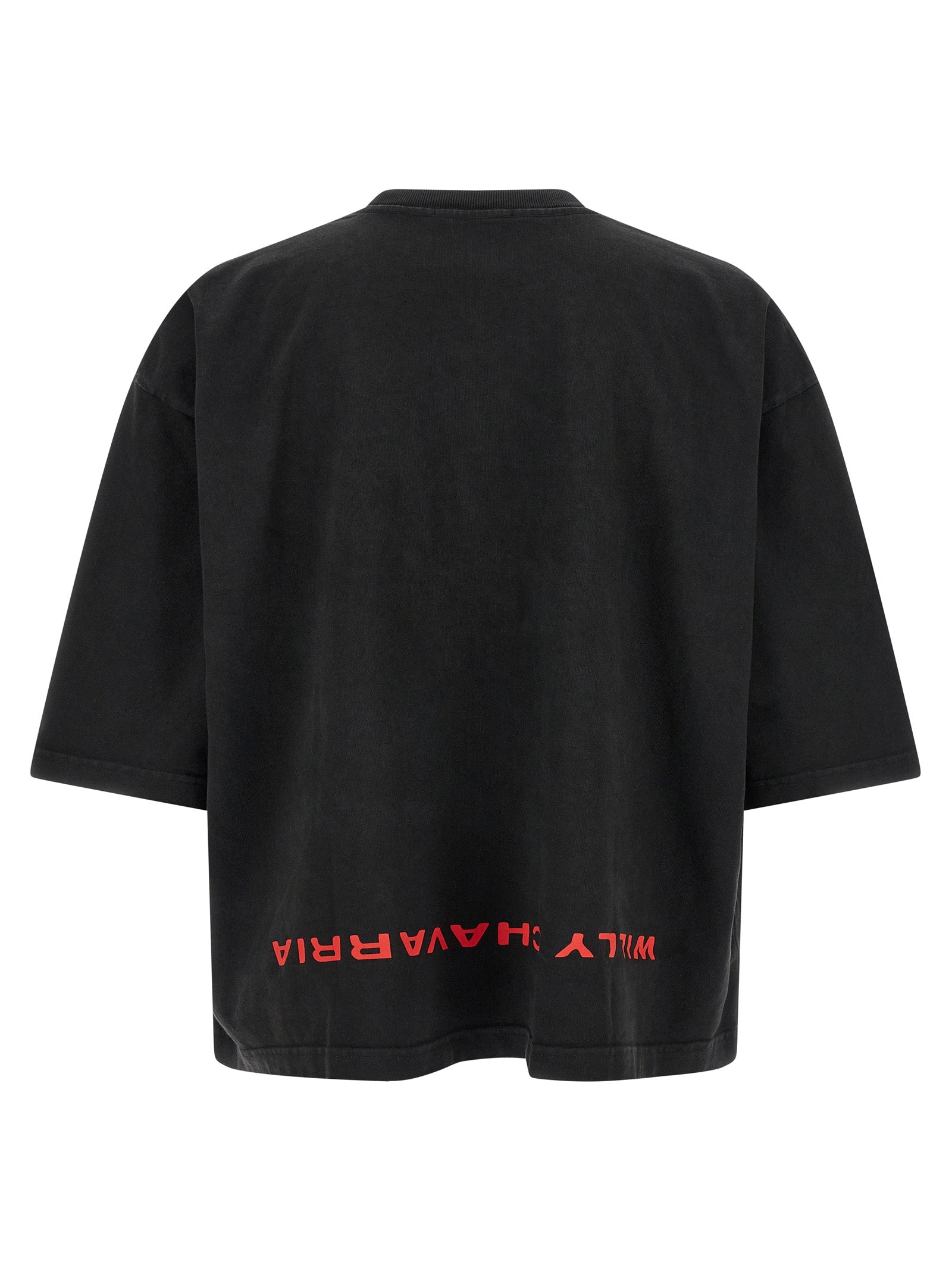 Black Cotton T-Shirt