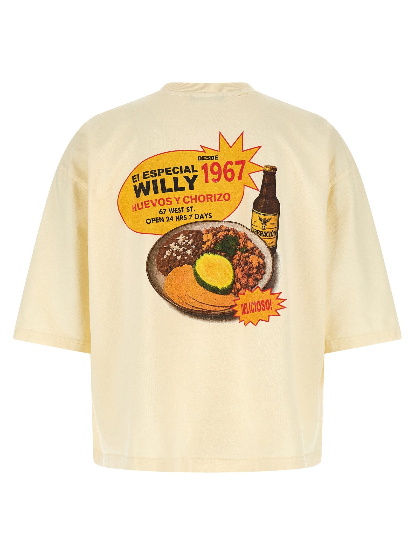 Bicolor Cotton T-Shirt