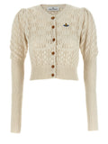 Beige Cotton Cardigan