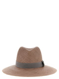 Brown Hemp Fedora
