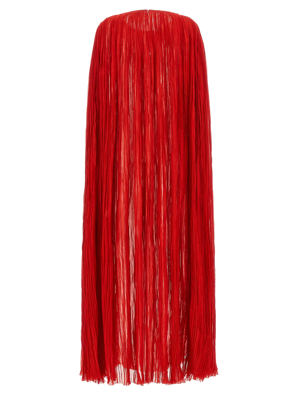 Multicolor Silk Long Dress