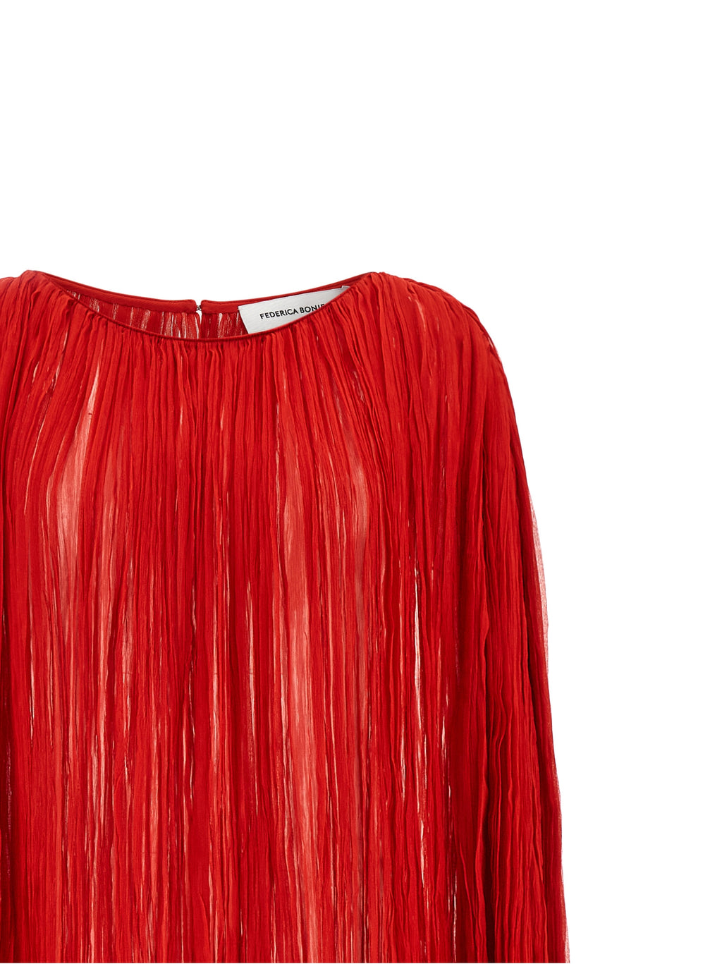 Multicolor Silk Long Dress