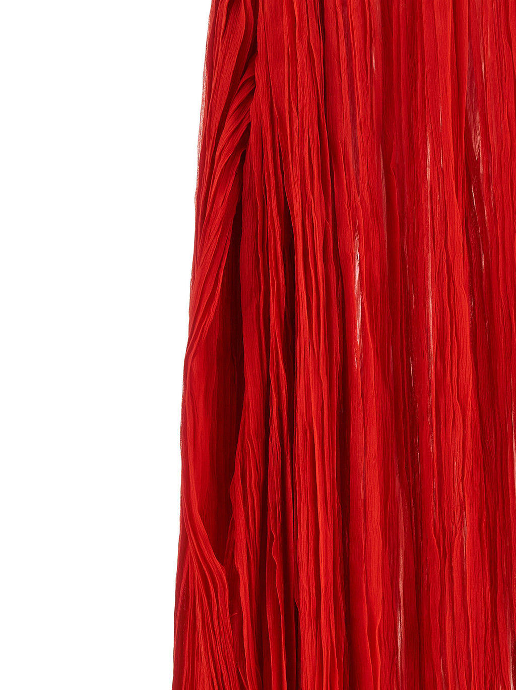 Multicolor Silk Long Dress