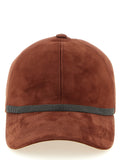 Multicolor Lamb Leather Cap (Baseball Hat)