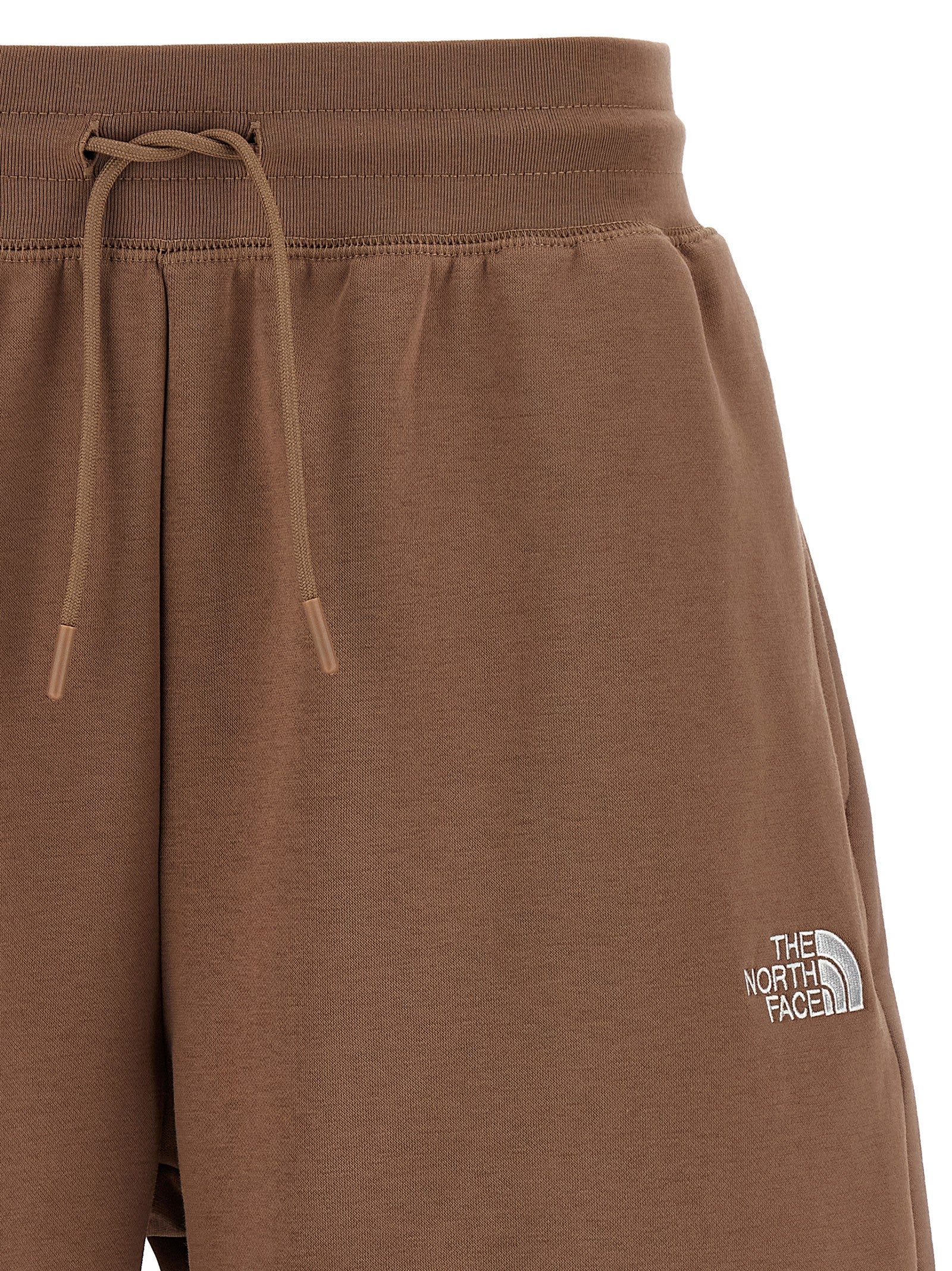Brown Cotton Bermuda Shorts