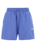 Blue Cotton Bermuda Shorts