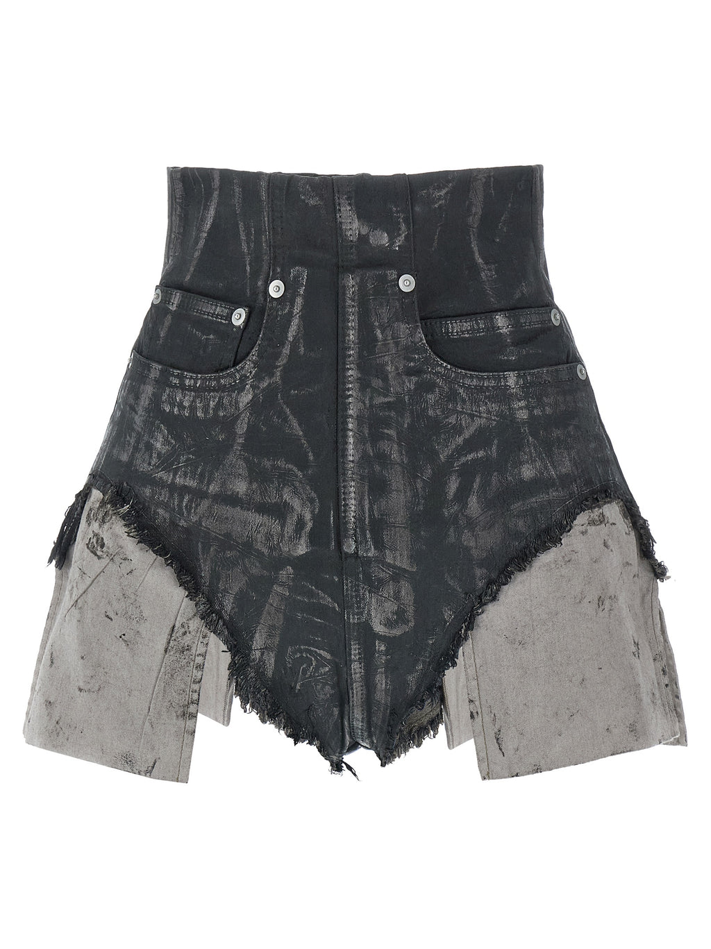 Brown Cotton Bermuda Shorts