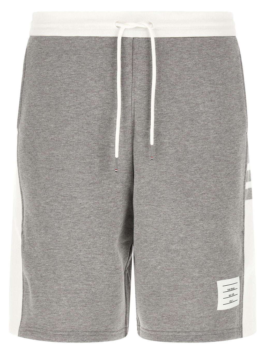Gray Cotton Bermuda Shorts
