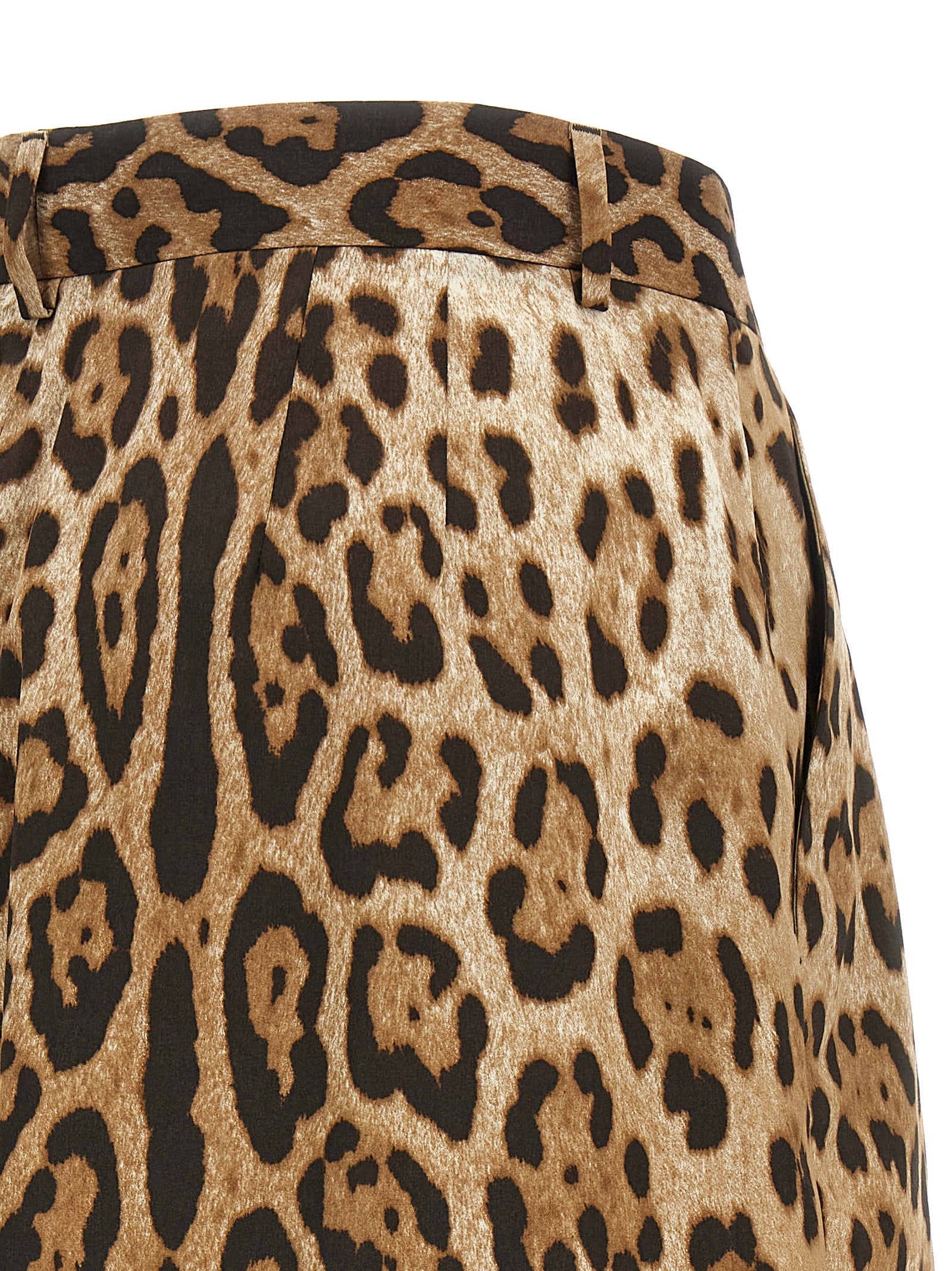 Brown Cotton Bermuda Shorts