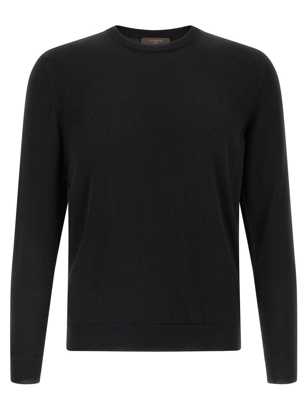 Black Cotton Cardigan