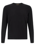 Black Cotton Cardigan