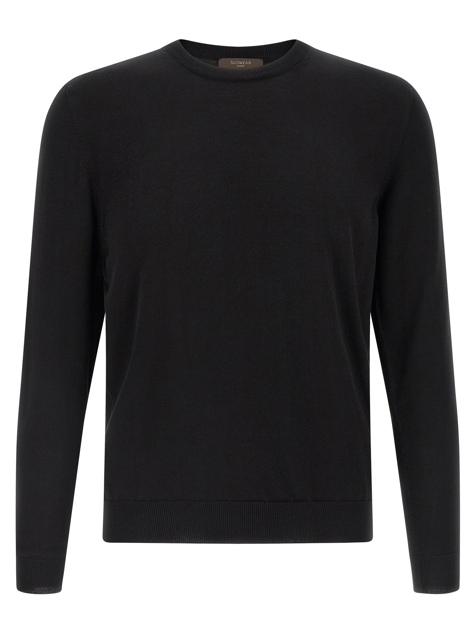 Black Cotton Cardigan