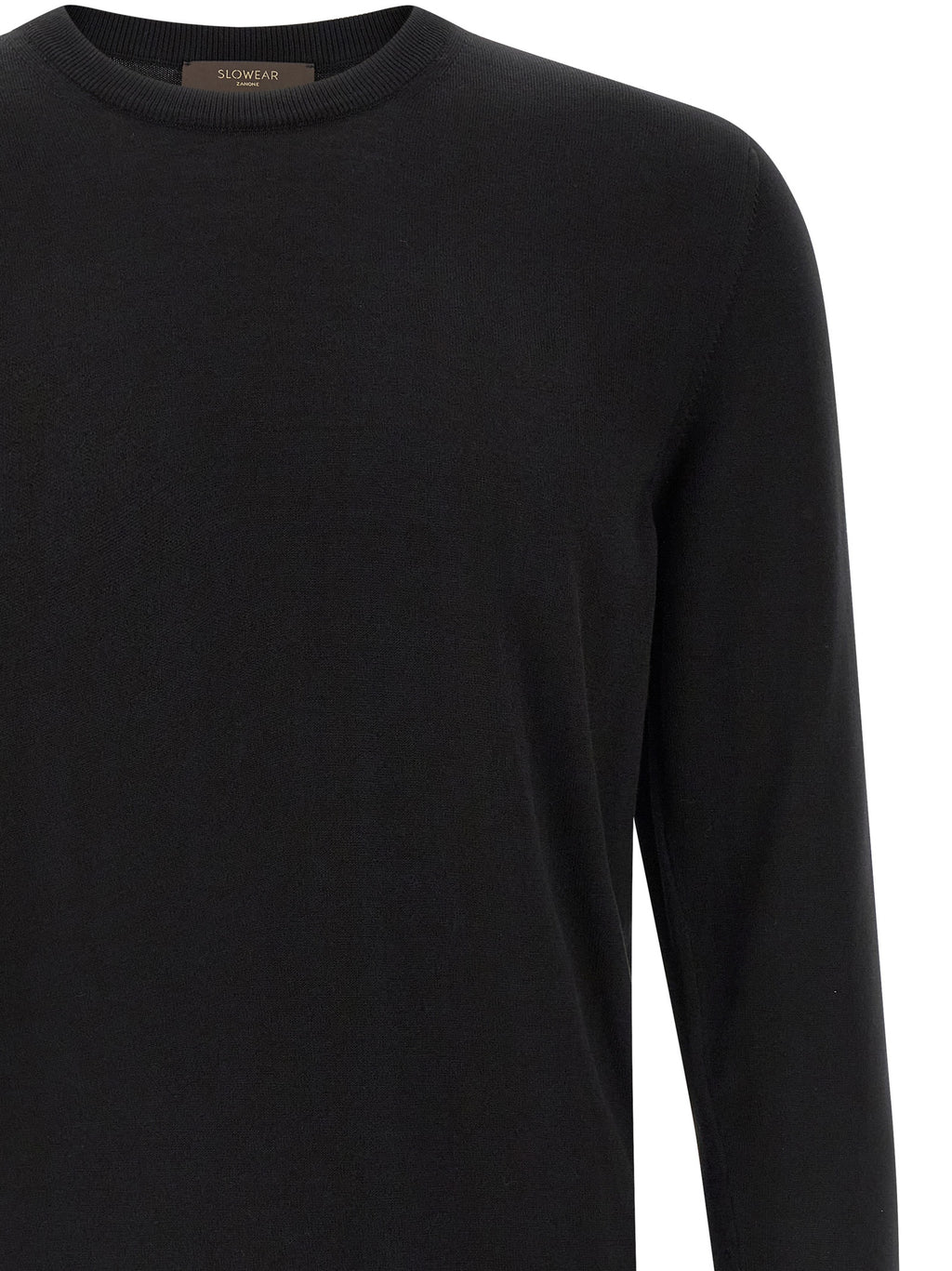 Black Cotton Cardigan