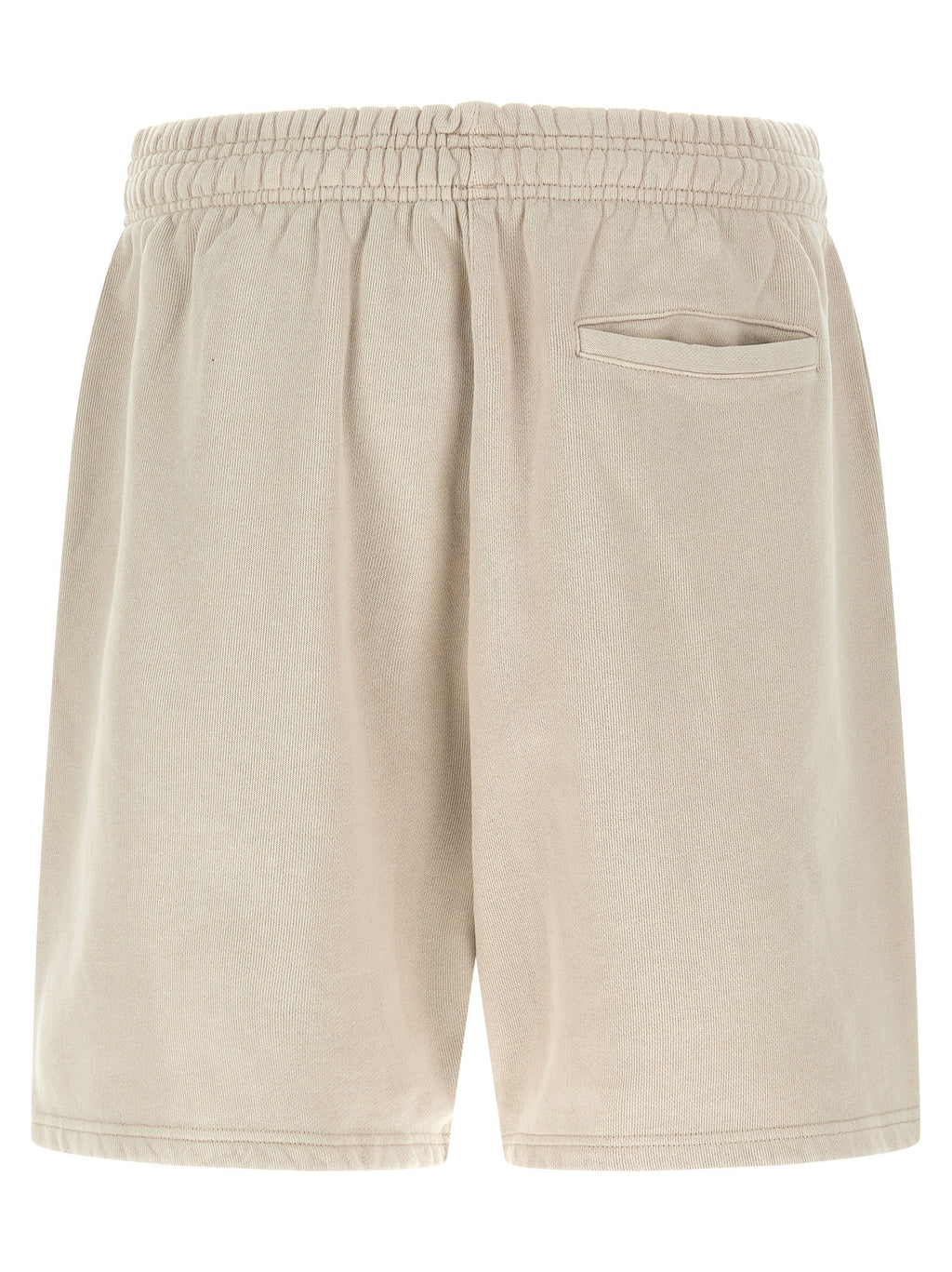 Beige Cotton Bermuda Shorts