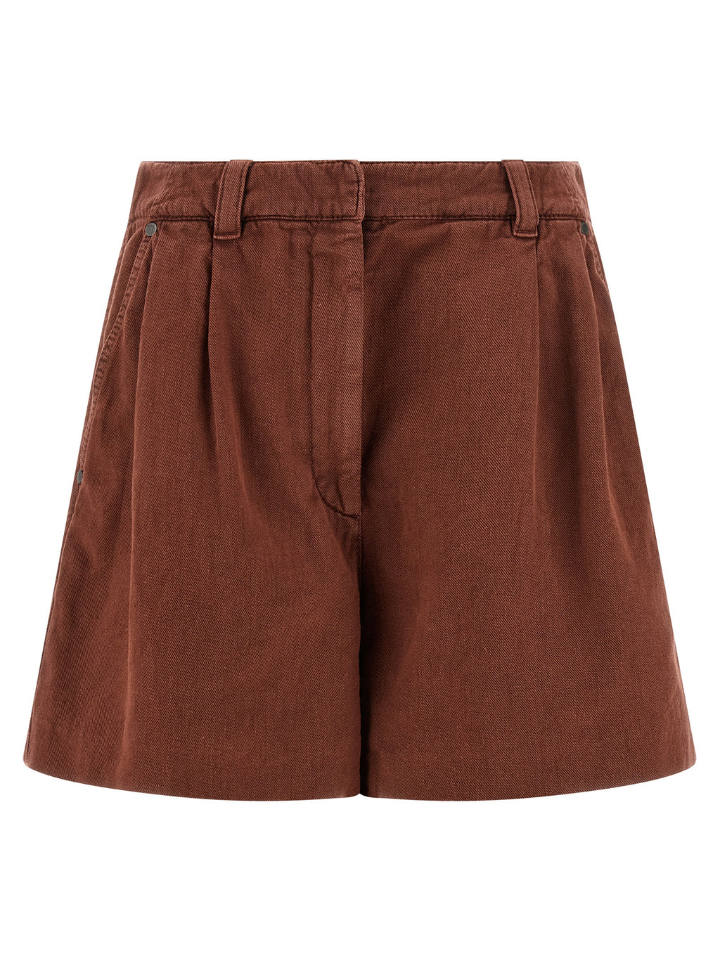 Multicolor Cotton Bermuda Shorts