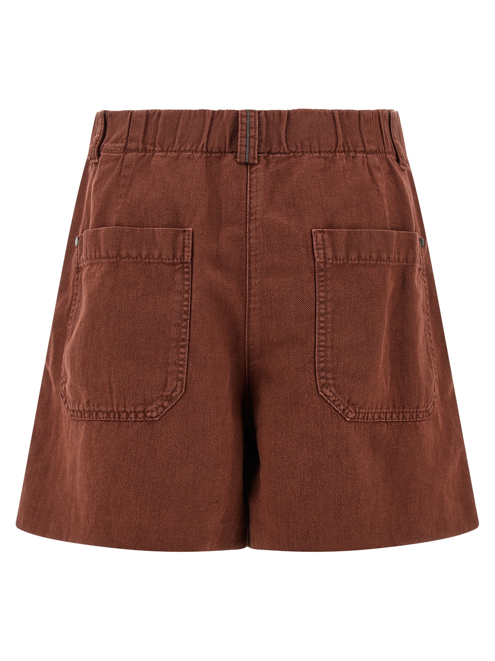 Multicolor Cotton Bermuda Shorts