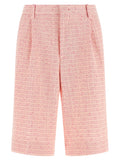 Multicolor Cotton Bermuda Shorts