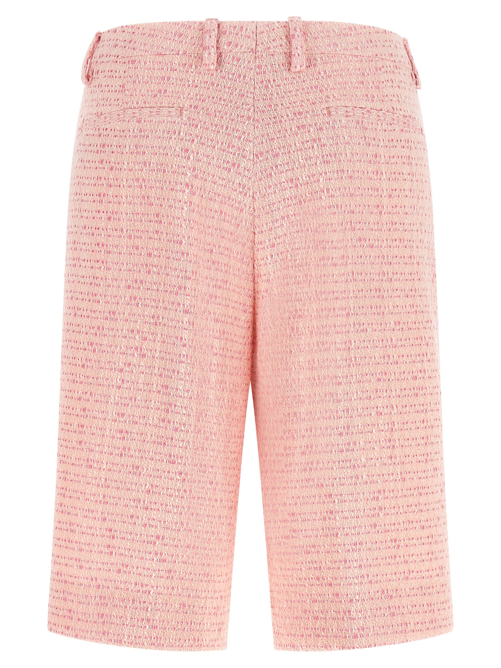 Multicolor Cotton Bermuda Shorts