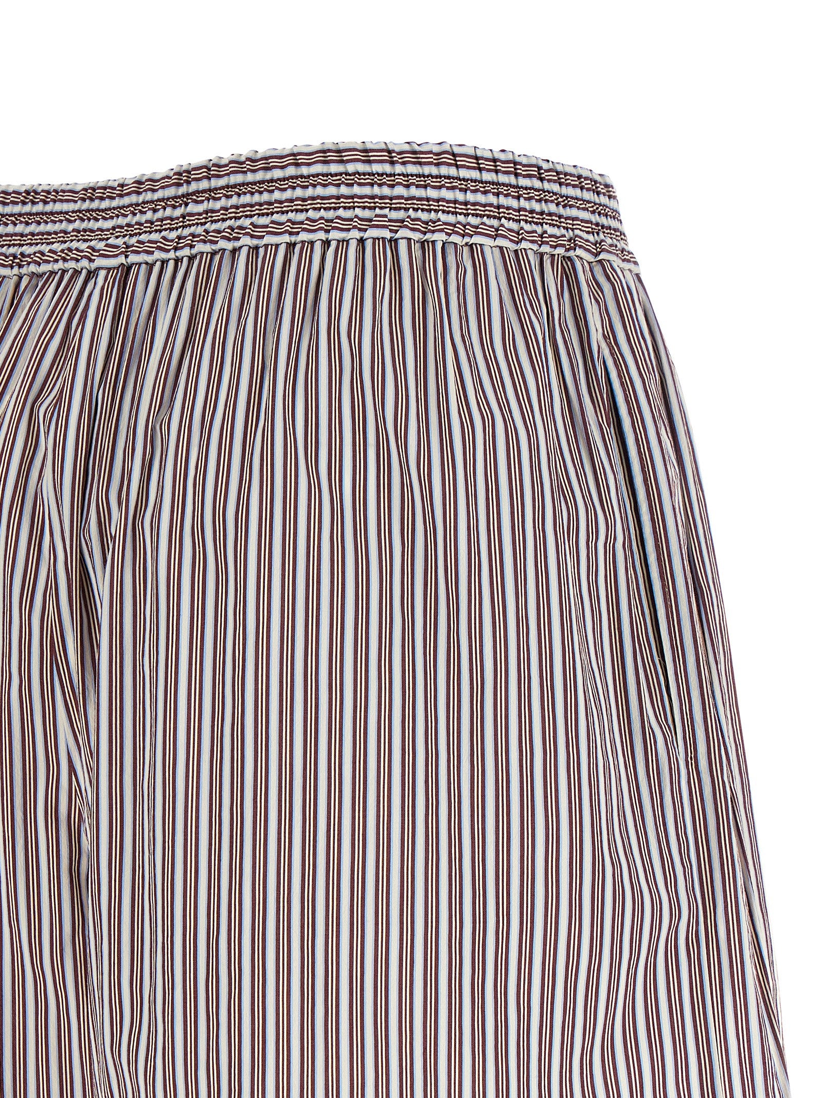 Bordeaux Cotton Bermuda Shorts