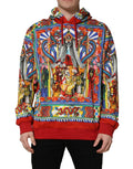 Multicolor Glamzilla Hooded Men Sweatshirt Sweater