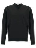 Black Merino Wool Cardigan