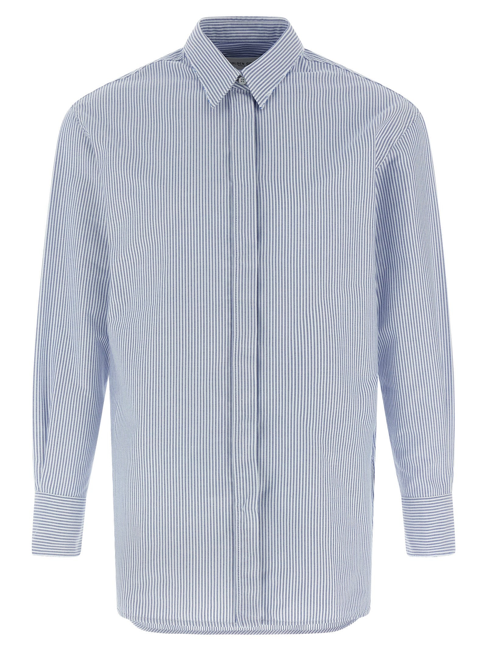 Blue Cotton Blouse