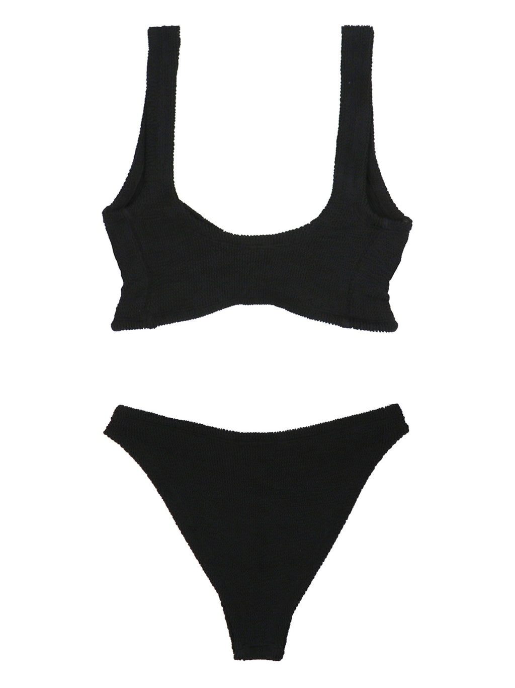 Black Nylon Bikini