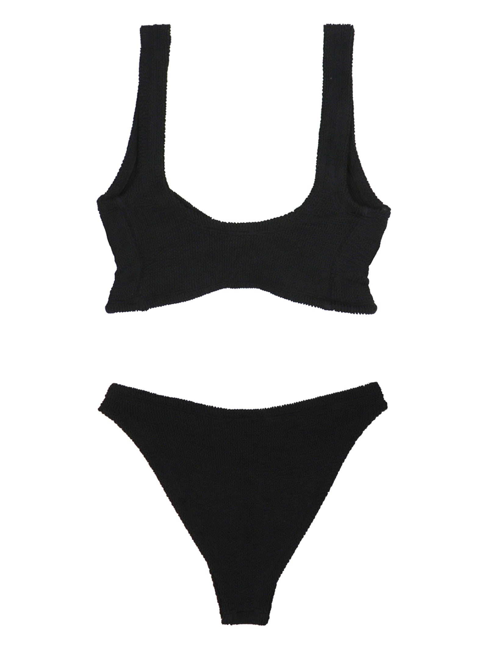 Black Nylon Bikini
