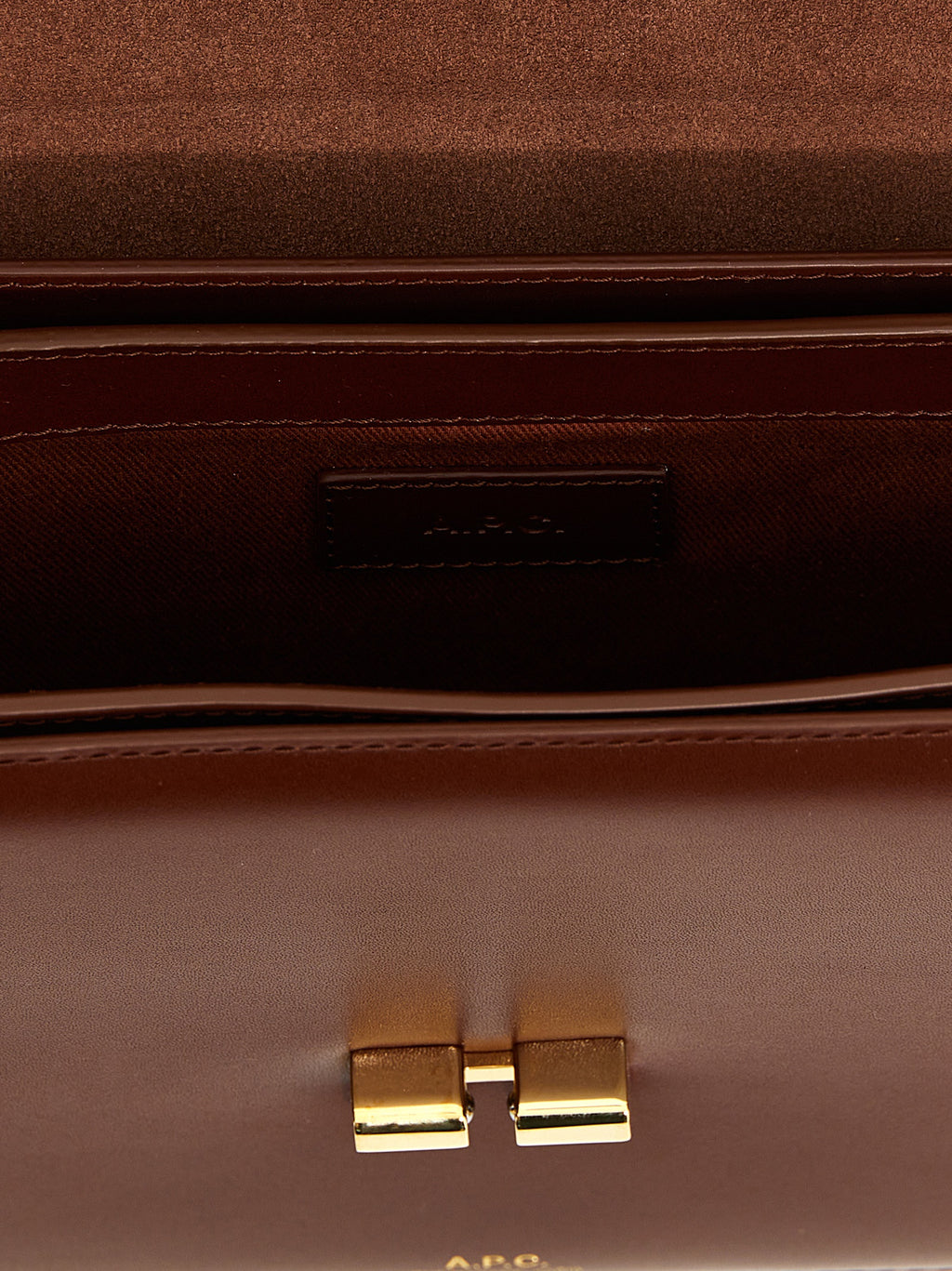Brown Cowhide Crossbody Bag