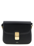 Black Cowhide Crossbody Bag
