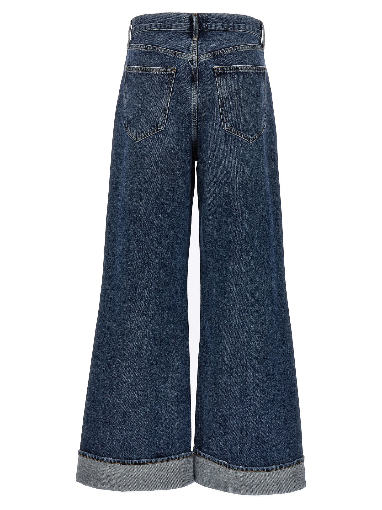 Blue Cotton Jeans Denim