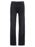 Black Cotton Slim Fit Jeans