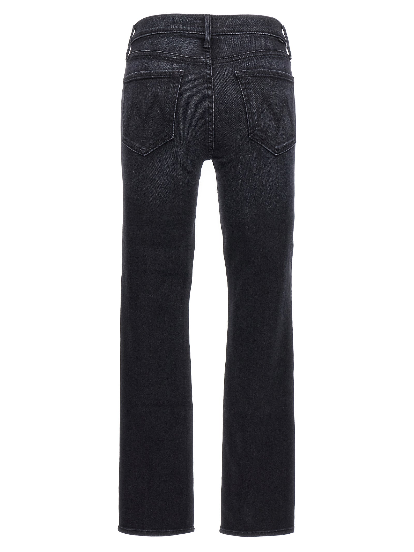Black Cotton Slim Fit Jeans